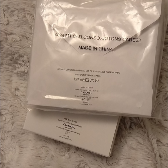 ✨ Chanel Beauty ✨: Skincare cotton pads /Spa Headband *New Gift w purchase* - Picture 11 of 11